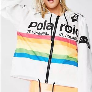 Dolls Kill “Shake That Polaroid” Retro Windbreaker